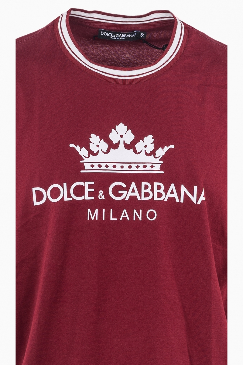 TRICOU BARBATI DOLCE&GABBANA CROWN LOGO