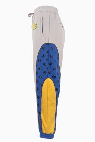 PANTALON BARBATI DOLCE&GABBANA EMBROIDERED DG-LOGO
