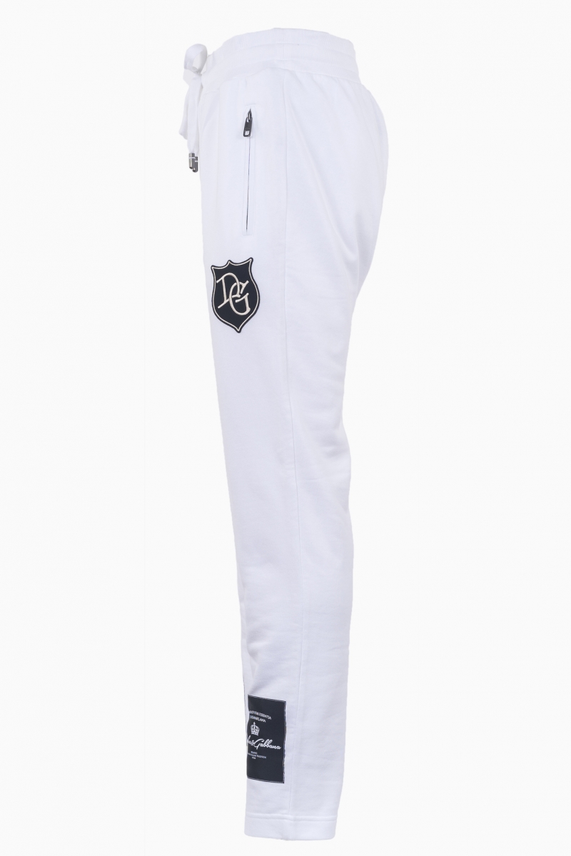 PANTALON BARBATI DOLCE&GABBANA LOGO PATCH