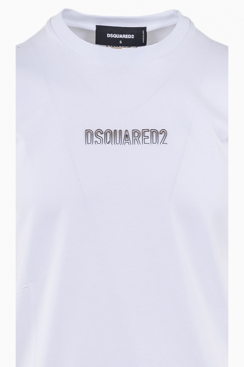 DSQUARED2 CAMISETA DE HOMBRE CON LOGO 3D EN EL PECHO