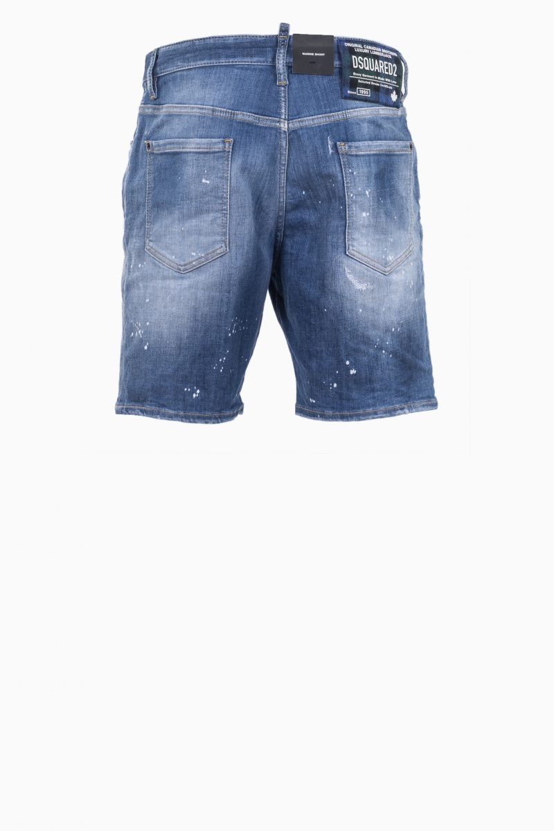 Mens Clothing Short Jean Homme Dsquared2 DSQUARED2 MARINE SHORTS