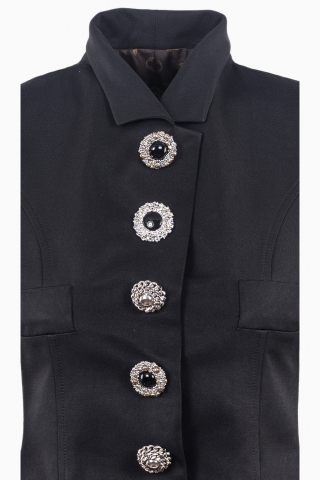 LOUIS VUITTON JEWEL BUTTON FRACK JACKET WOMEN'S