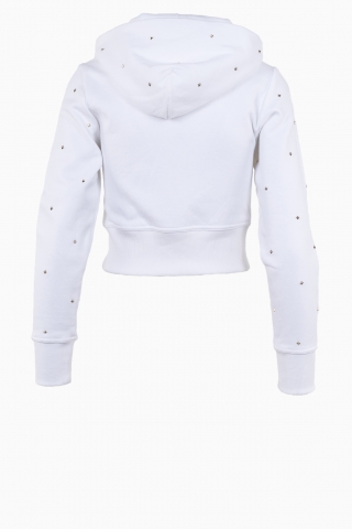 SUDADERA CON CAPUCHA ROCKSTUD SPIKE PARA MUJER DE VALENTINO GARAVANI