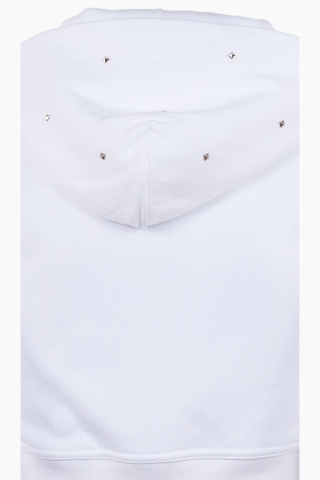 SUDADERA CON CAPUCHA ROCKSTUD SPIKE PARA MUJER DE VALENTINO GARAVANI