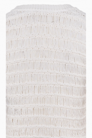 POLO DE PUNTO CON CUELLO EN V DE VALENTINO GARAVANI MUJER