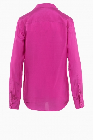 VALENTINO GARAVANI CAMISA DE SEDA CON LAZO MUJER