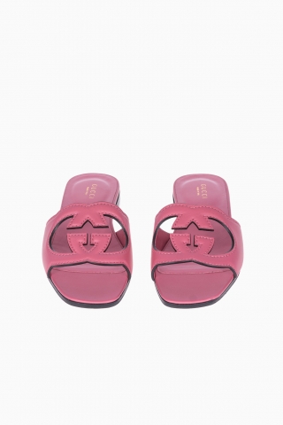 GUCCI DAMEN-SLIP-ON-SANDALEN MIT GG-LOGO