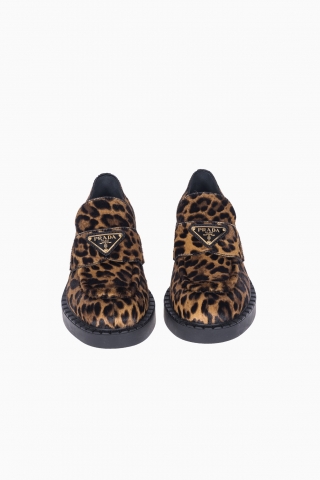 PRADA DAMEN-SCHOKOLADEN-LOAFER