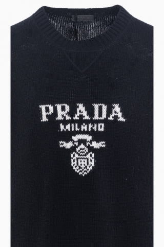 PRADA LOGO-PULLOVER FÜR HERREN