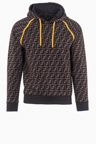 CHAQUETA FENDI CON CAPUCHA Y ESTAMPADO DEL LOGO FF PARA HOMBRE