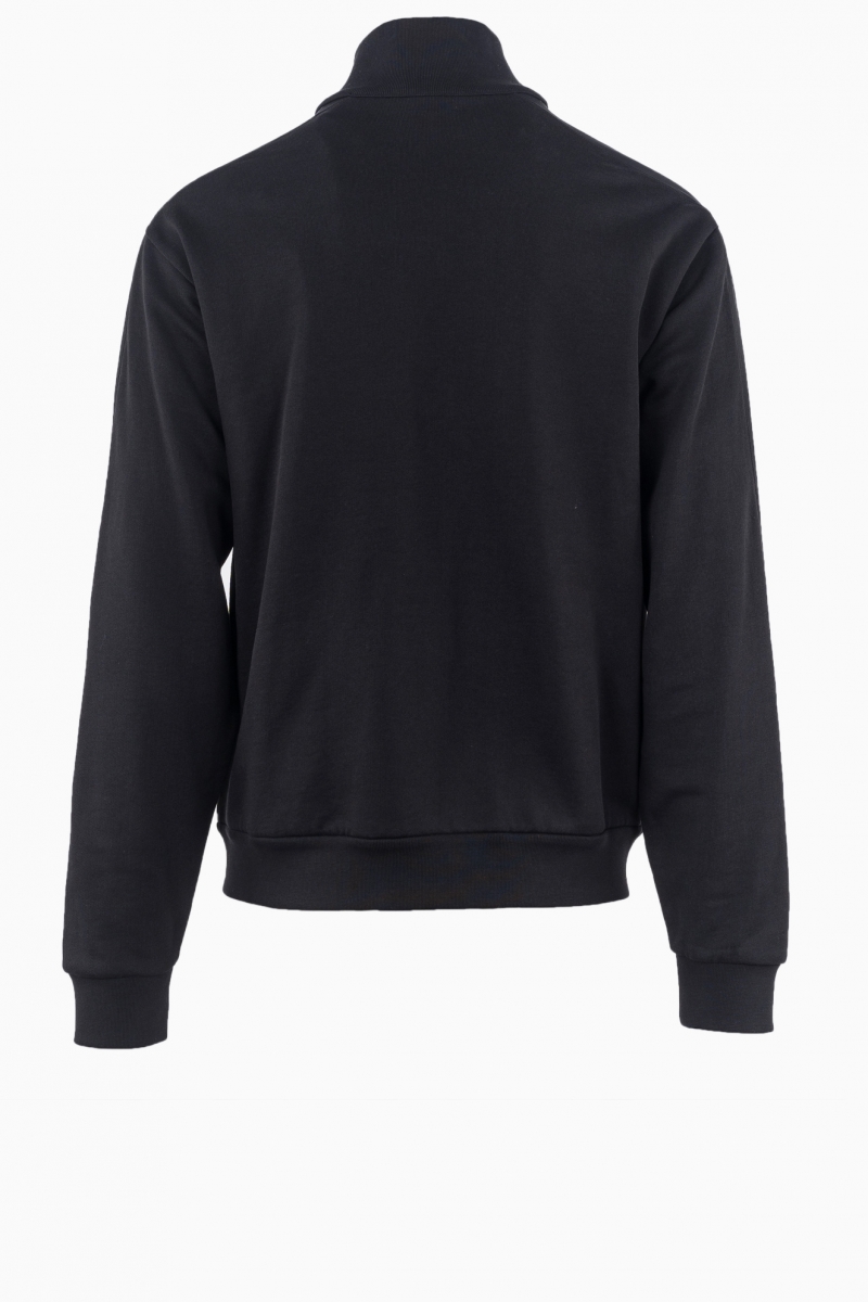 SUDADERA MONCLER CON CREMALLERA Y ESTAMPADO DEL LOGO PARA HOMBRE