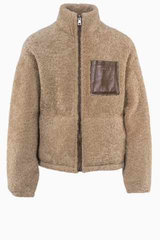 GUCCI MEN'S JACKET SHEARLING