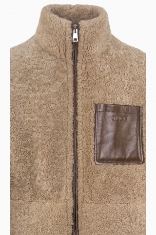 GUCCI MEN'S JACKET SHEARLING