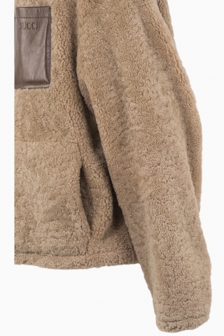 GUCCI MEN'S JACKET SHEARLING