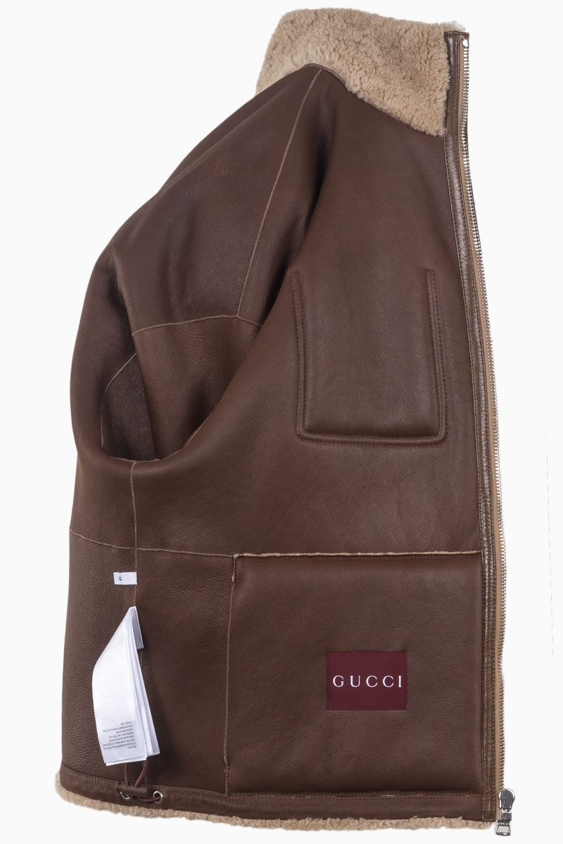 GUCCI MEN'S JACKET SHEARLING