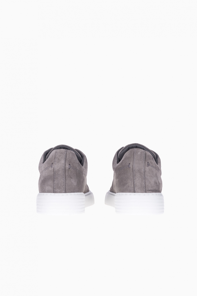 L.B.M. 1911 MEN'S SUEDE SLIP-ON TRAINERS