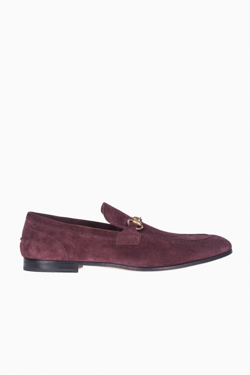 MOCASINES JORDAN DE GUCCI PARA HOMBRE CON DETALLE DE HERRADURA