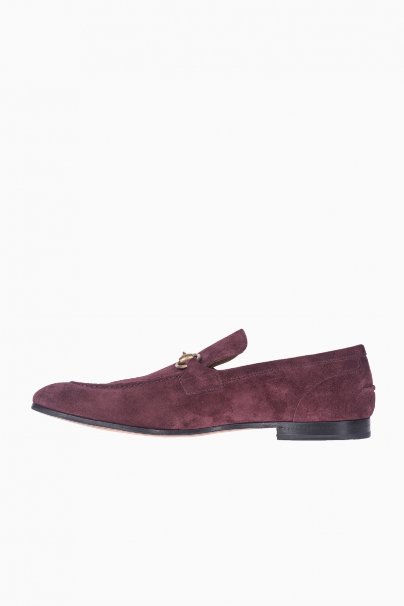 MOCASINES JORDAN DE GUCCI PARA HOMBRE CON DETALLE DE HERRADURA