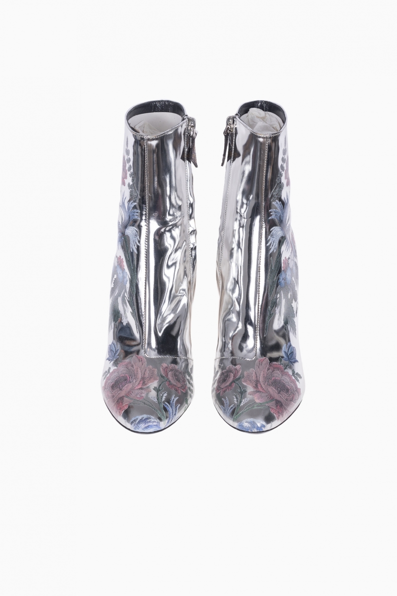 GHETE DAMA LOUIS VUITTON FLORAL MONOGRAM METALIC