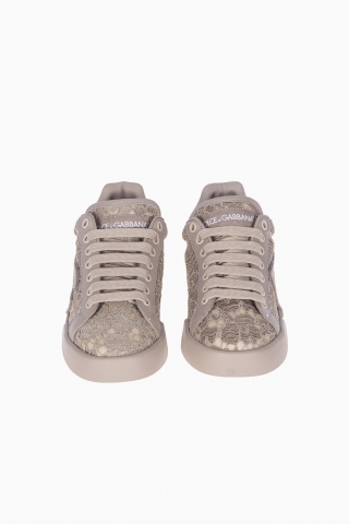SNEAKERS DAMA DOLCE&GABBANA PORTOFINO DANTELA TAORMINA