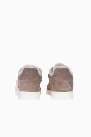 DOLCE&GABBANA WOMEN`S PORTOFINO SUEDE SNEAKERS