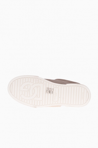 DOLCE&GABBANA WOMEN`S PORTOFINO SUEDE SNEAKERS