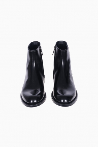 DOLCE&GABBANA HERREN STIEFELETTEN AUS GEBÜRSTETEM LEDER