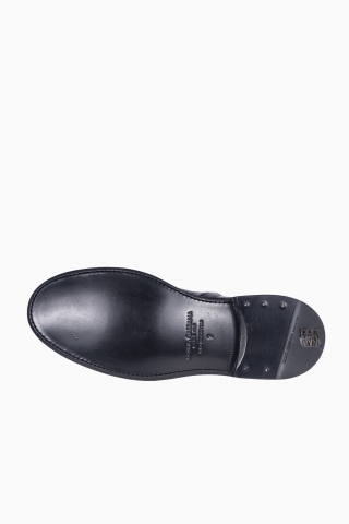 DOLCE&GABBANA HERREN STIEFELETTEN AUS GEBÜRSTETEM LEDER