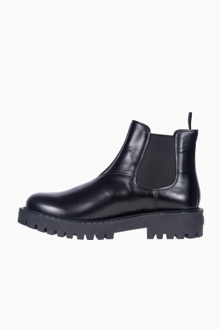 PRADA HERREN LOGO PLAQUE KAMPFSTIEFEL