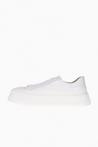 JIL SANDER WOMEN'S LACE-UP CHUNKY SNEAKERS